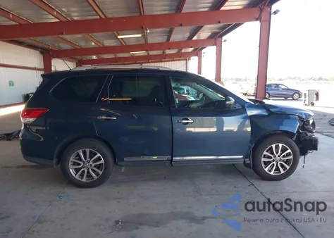 2015 Nissan Pathfinder Sl z USA, uszkodzony, nr VIN 5N1AR2MN5FC710624